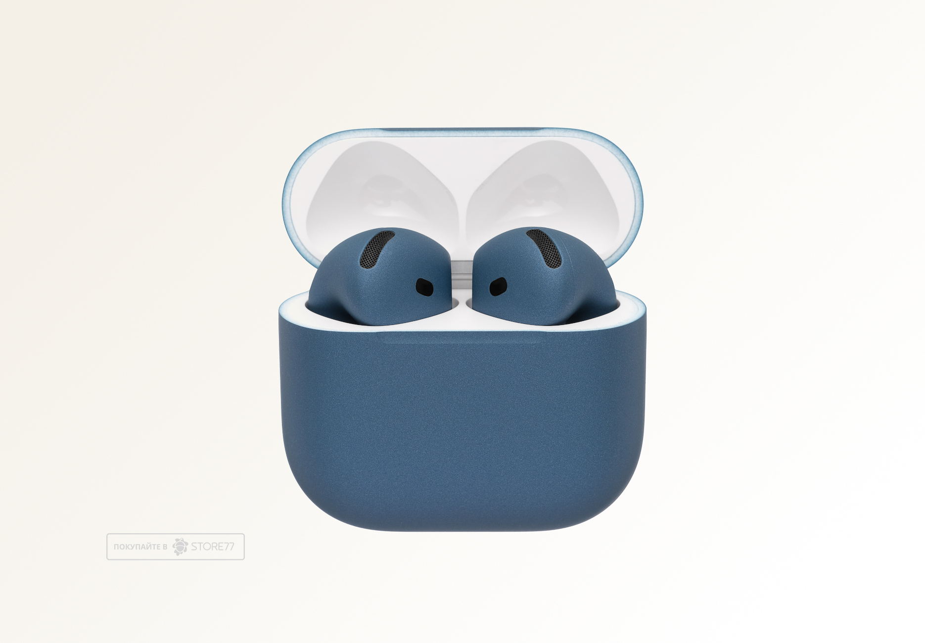 Беспроводные наушники Apple AirPods 4 с шумоподавлением (Тихоокеанский синий)