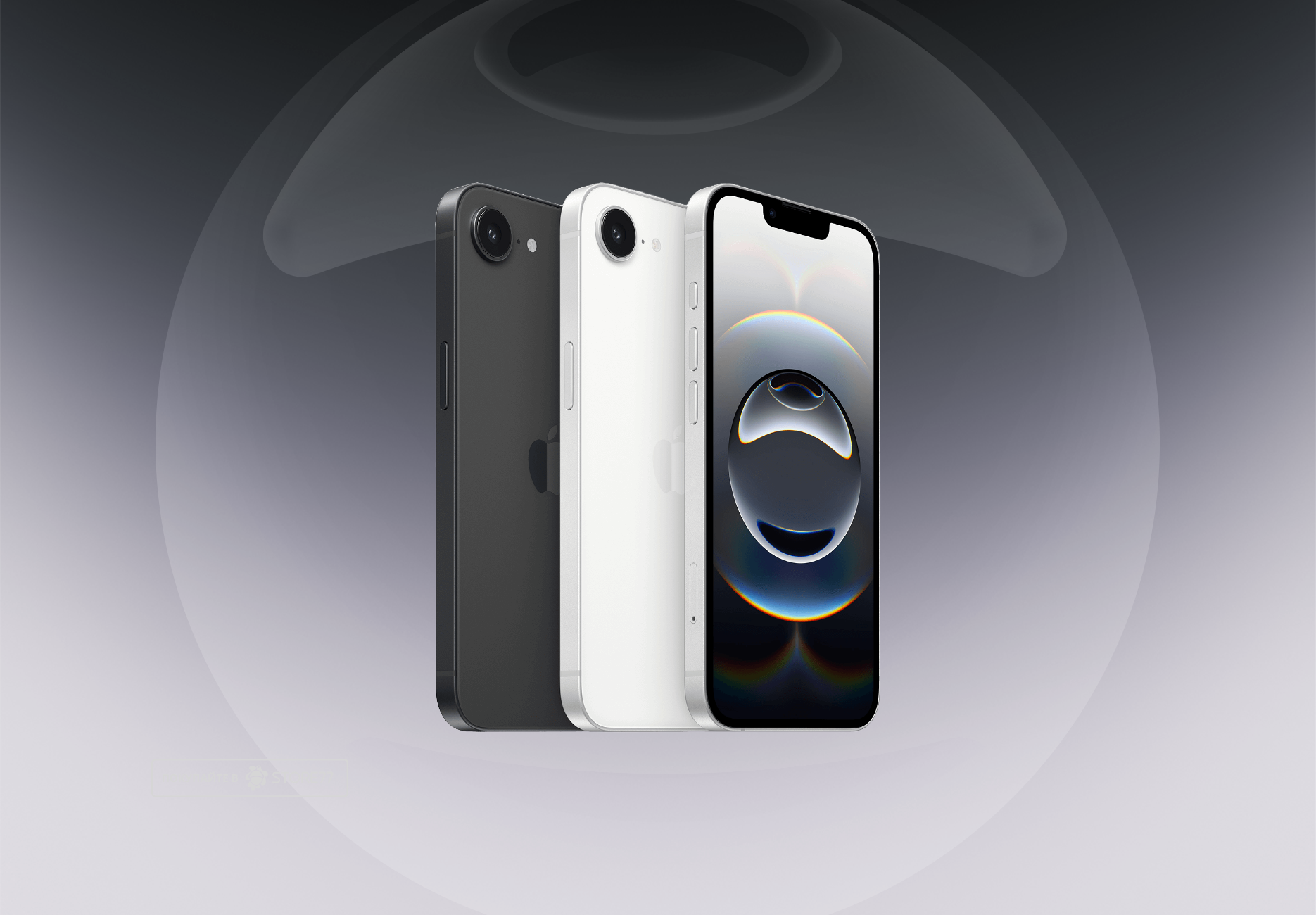 Телефон Apple iPhone 16e 128 ГБ, Dual sim (две SIM-карты), цвет: белый (White)
