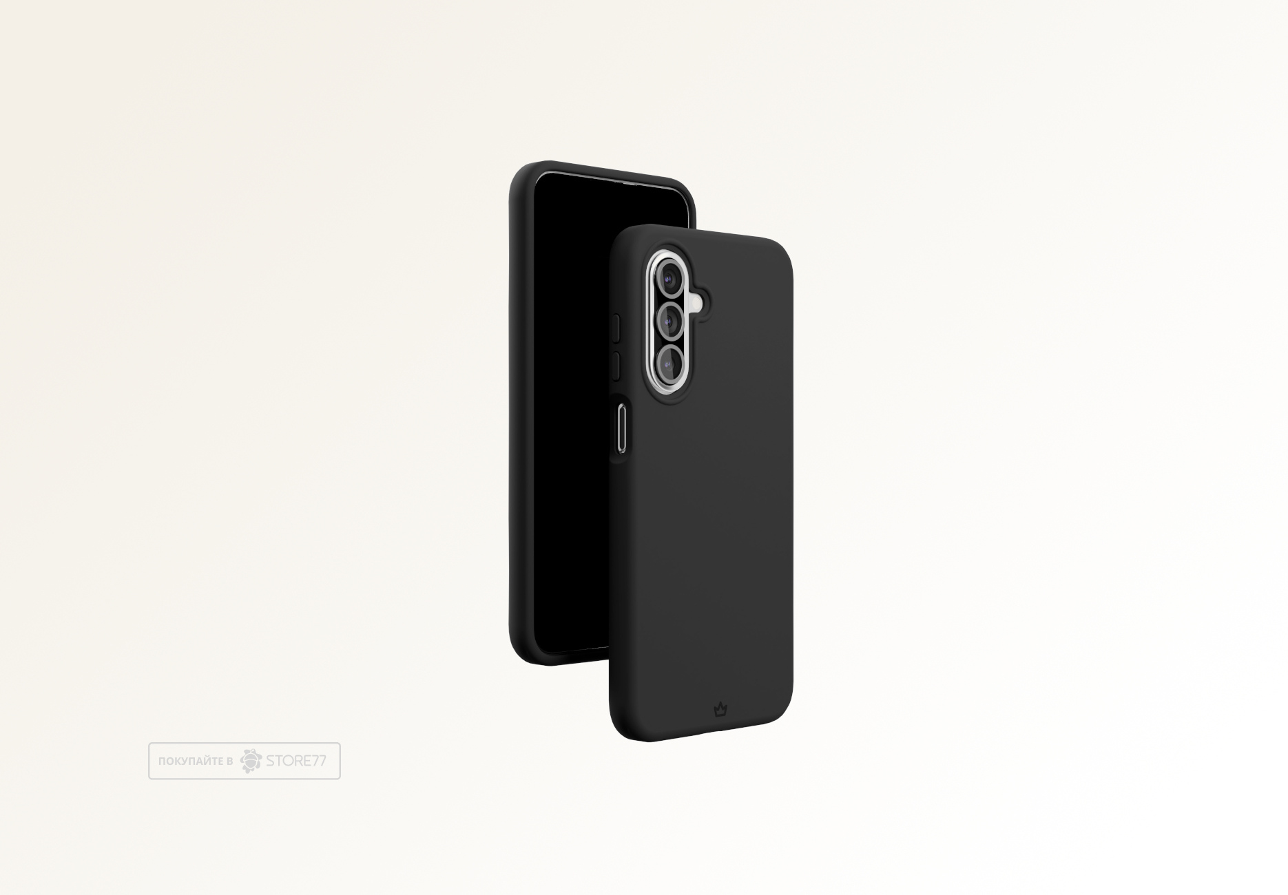 Чехол защитный VLP Aster Case для Samsung Galaxy A56 (Черный)