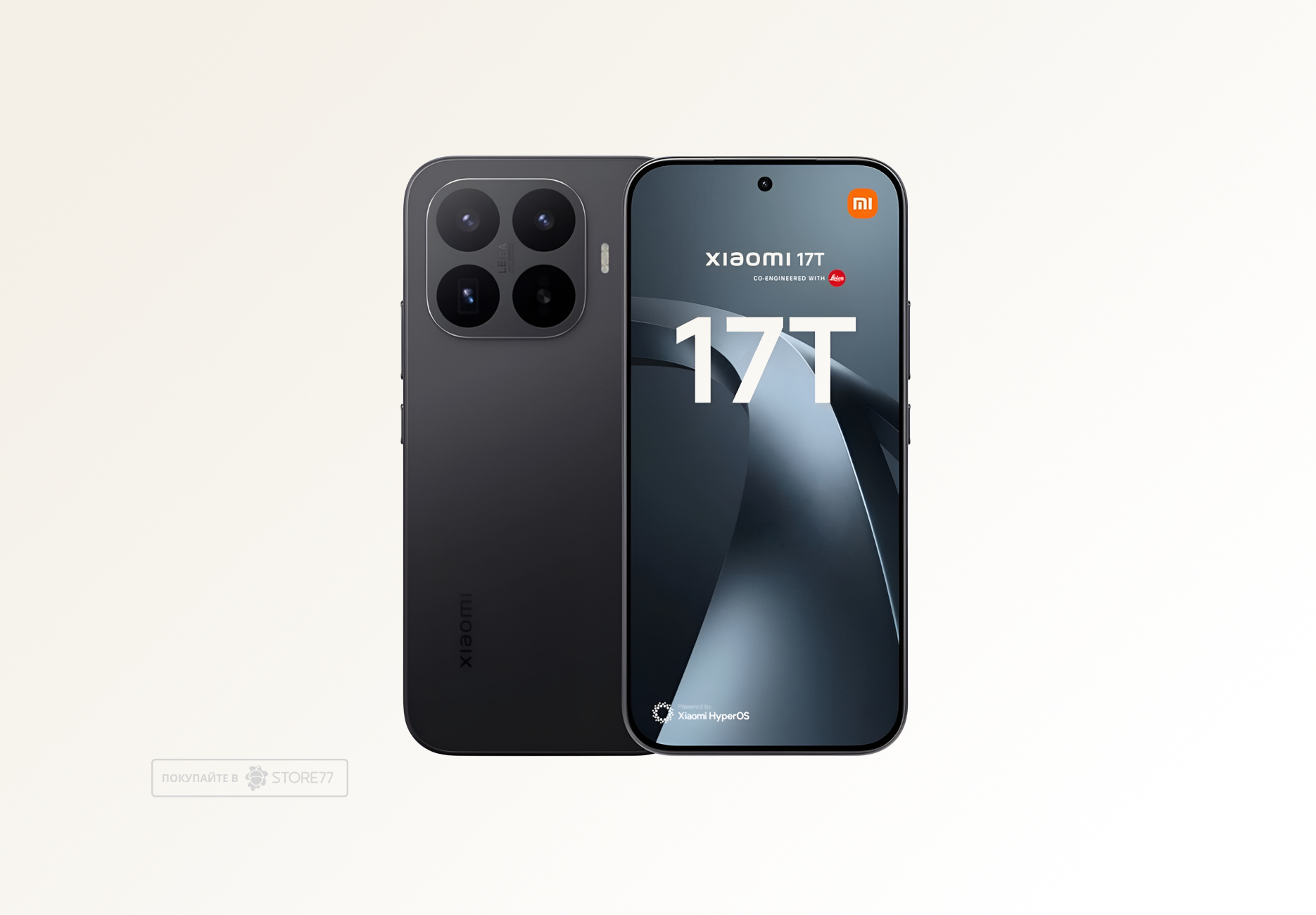 Телефон Xiaomi 17T 12/512 ГБ, цвет: черный (Black)