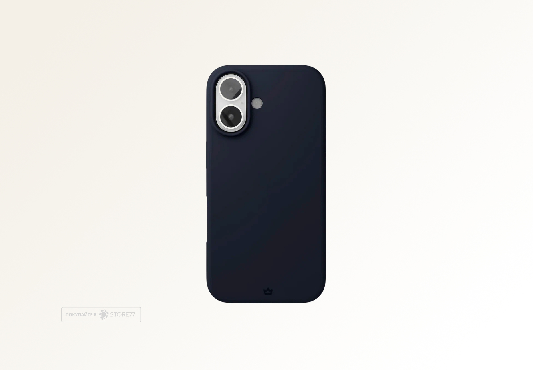 Чехол защитный VLP Aster Case с поддержкой MagSafe для iPhone 16 (Темно-синий)