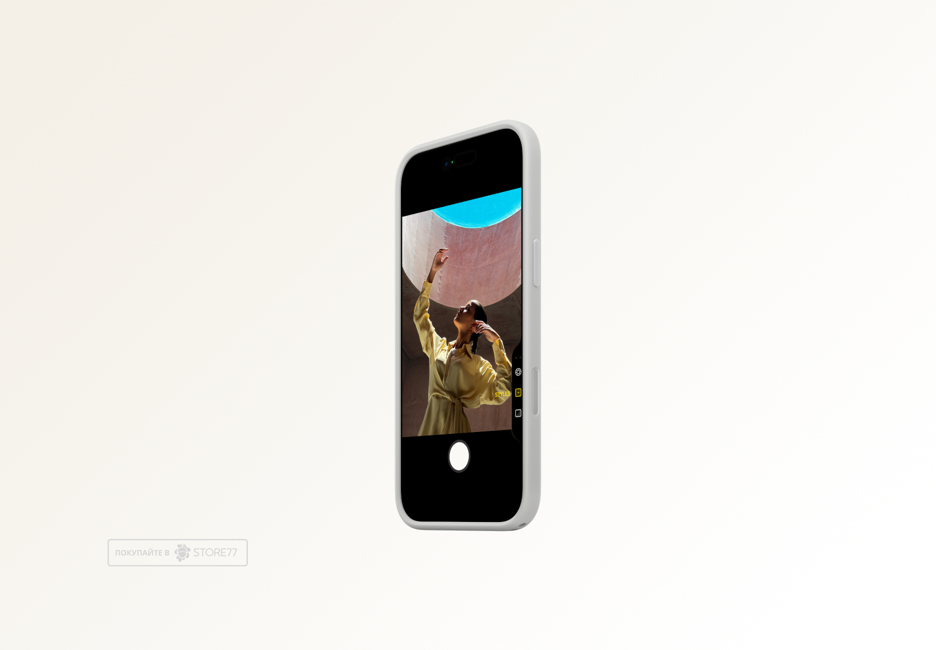 Чехол Apple Bumper для iPhone Air, цвет: серый (Light Gray)