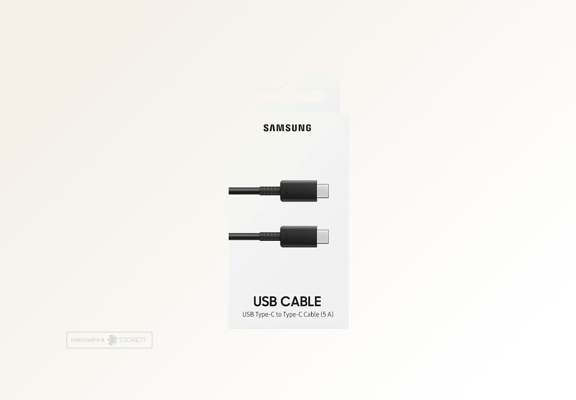 Кабель Samsung EP-DN975 USB-C + USB-C, 100 Вт, 1 м (Черный)