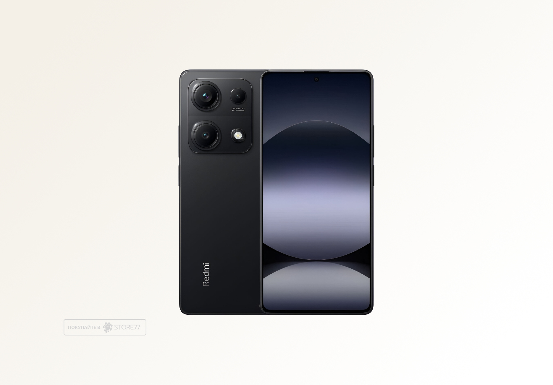 Телефон Xiaomi Redmi Note 14S 8/128 ГБ, цвет: полуночно-черный (Midnight Black)
