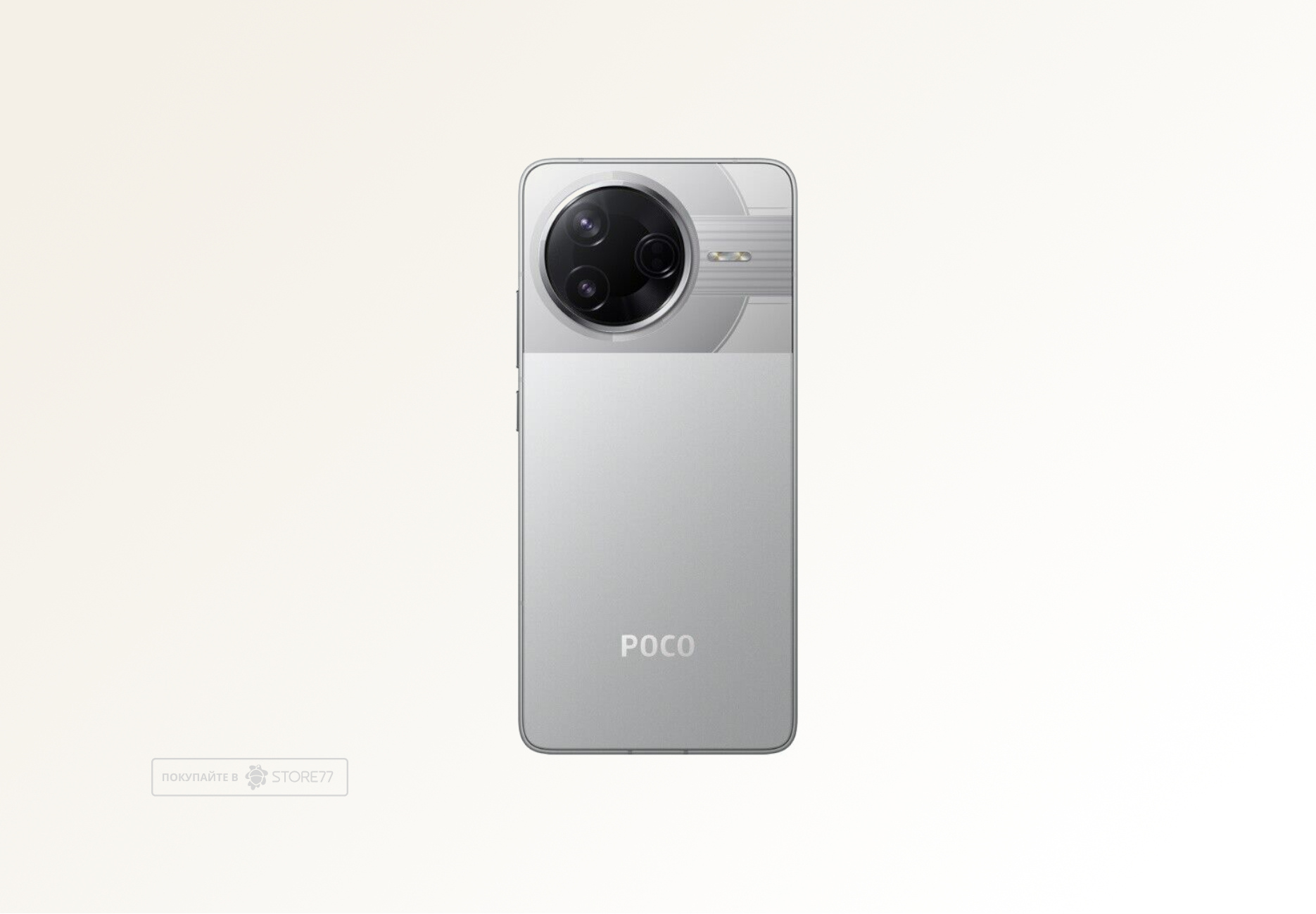 Телефон Poco F7 Pro 12/256 ГБ, цвет: серебристый (Silver)