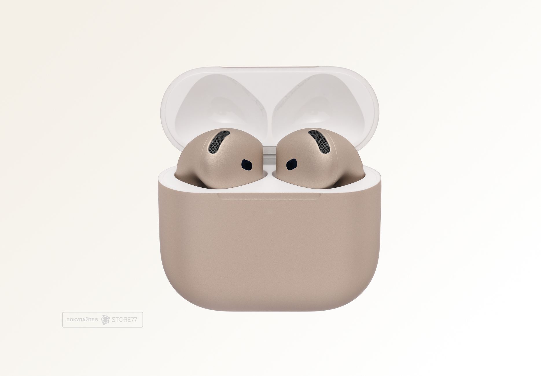 Беспроводные наушники Apple AirPods 4 с шумоподавлением (Шампань)