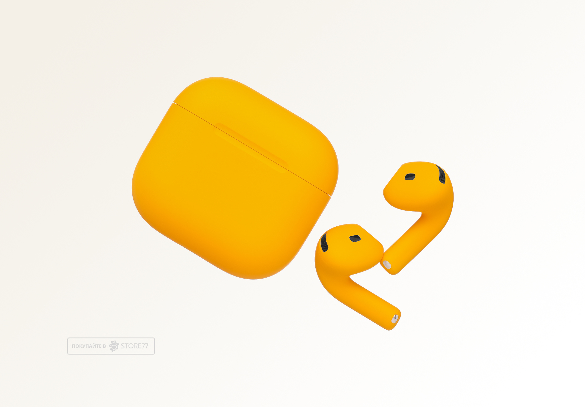 Беспроводные наушники Apple AirPods 4 с шумоподавлением (Желтый)