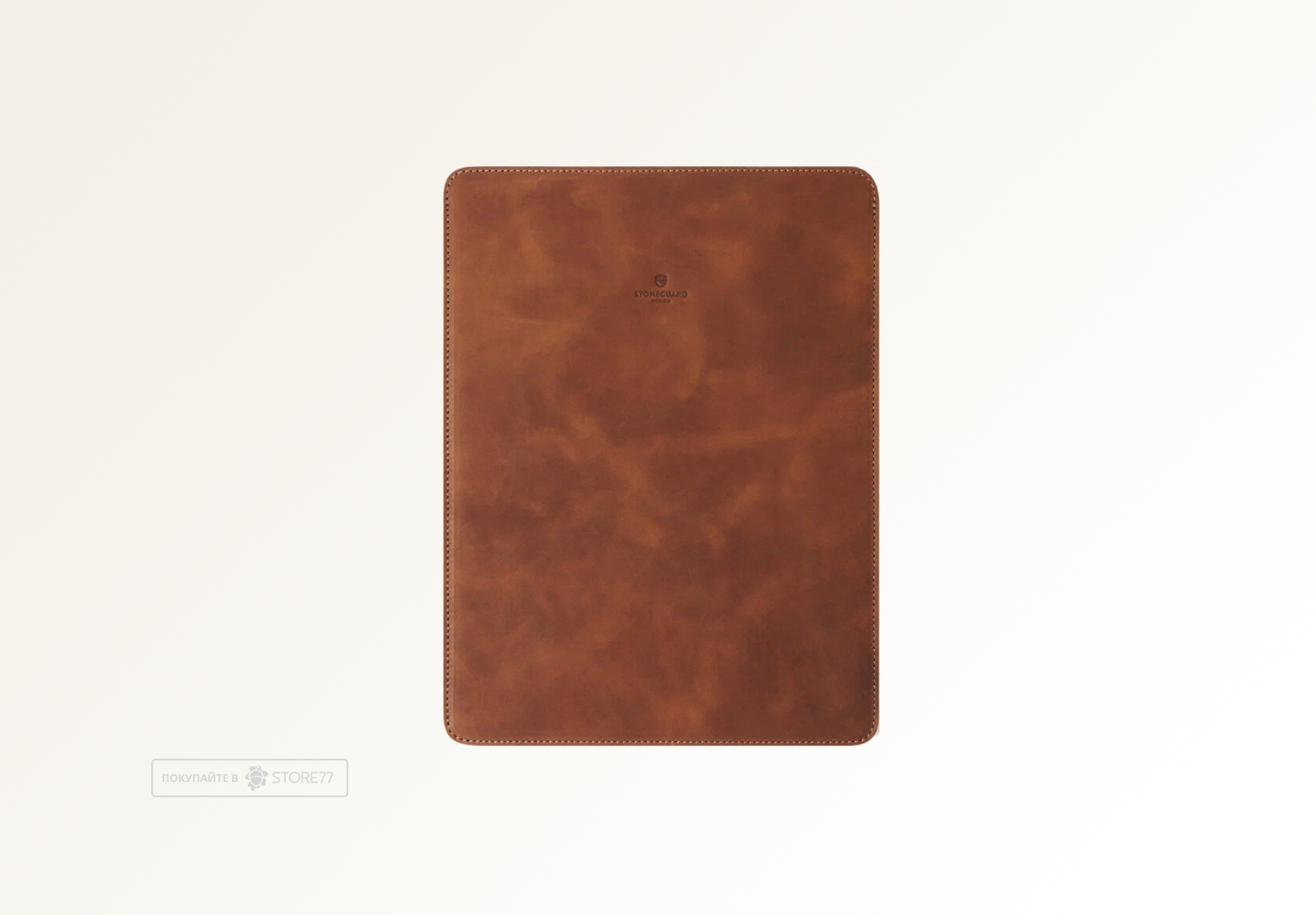 Чехол кожаный Stoneguard 511 для Macbook Air 15" (Коричневый)