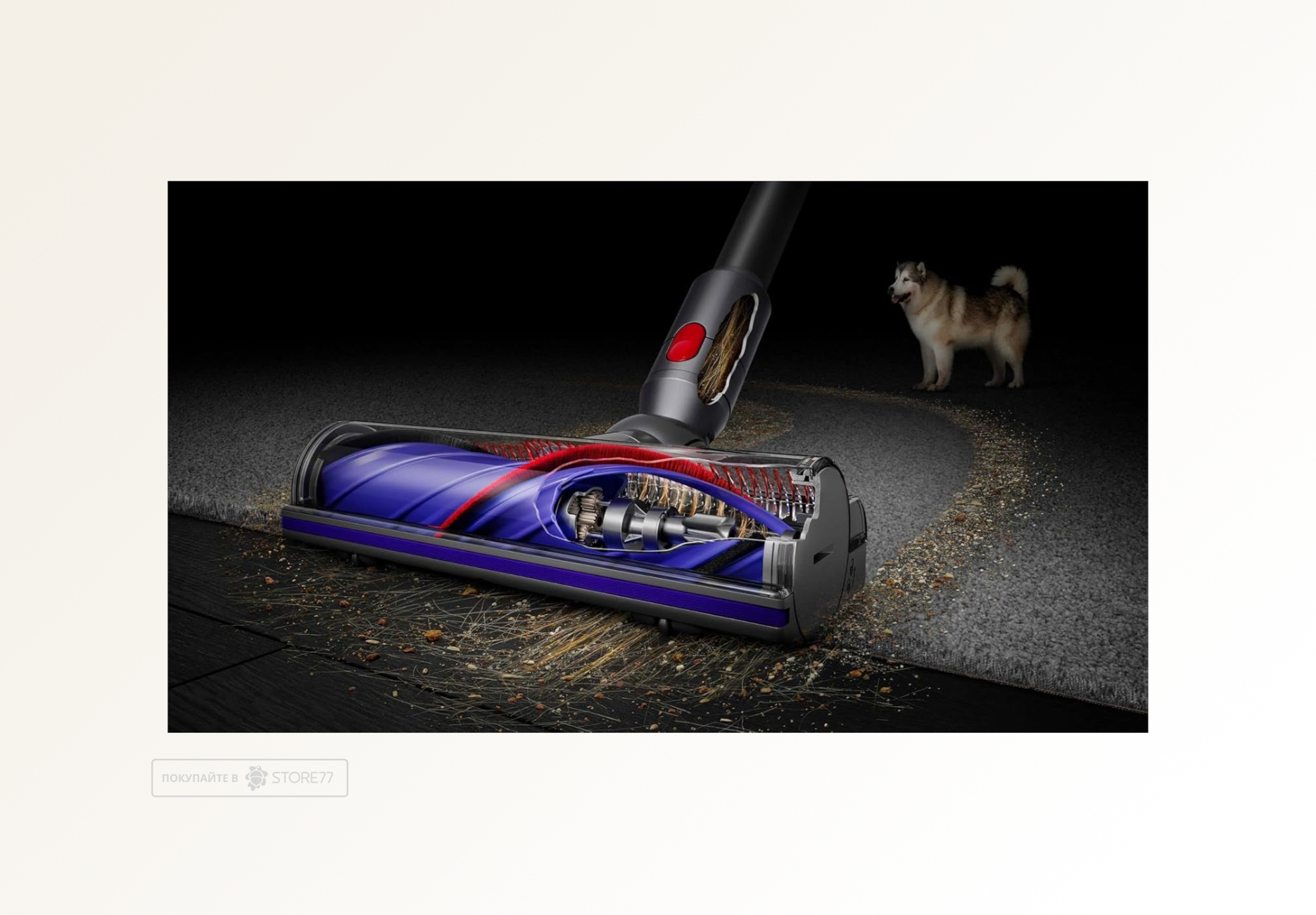 Беспроводной пылесос Dyson V8 Advanced (Серебро/Никель) Вилка EU