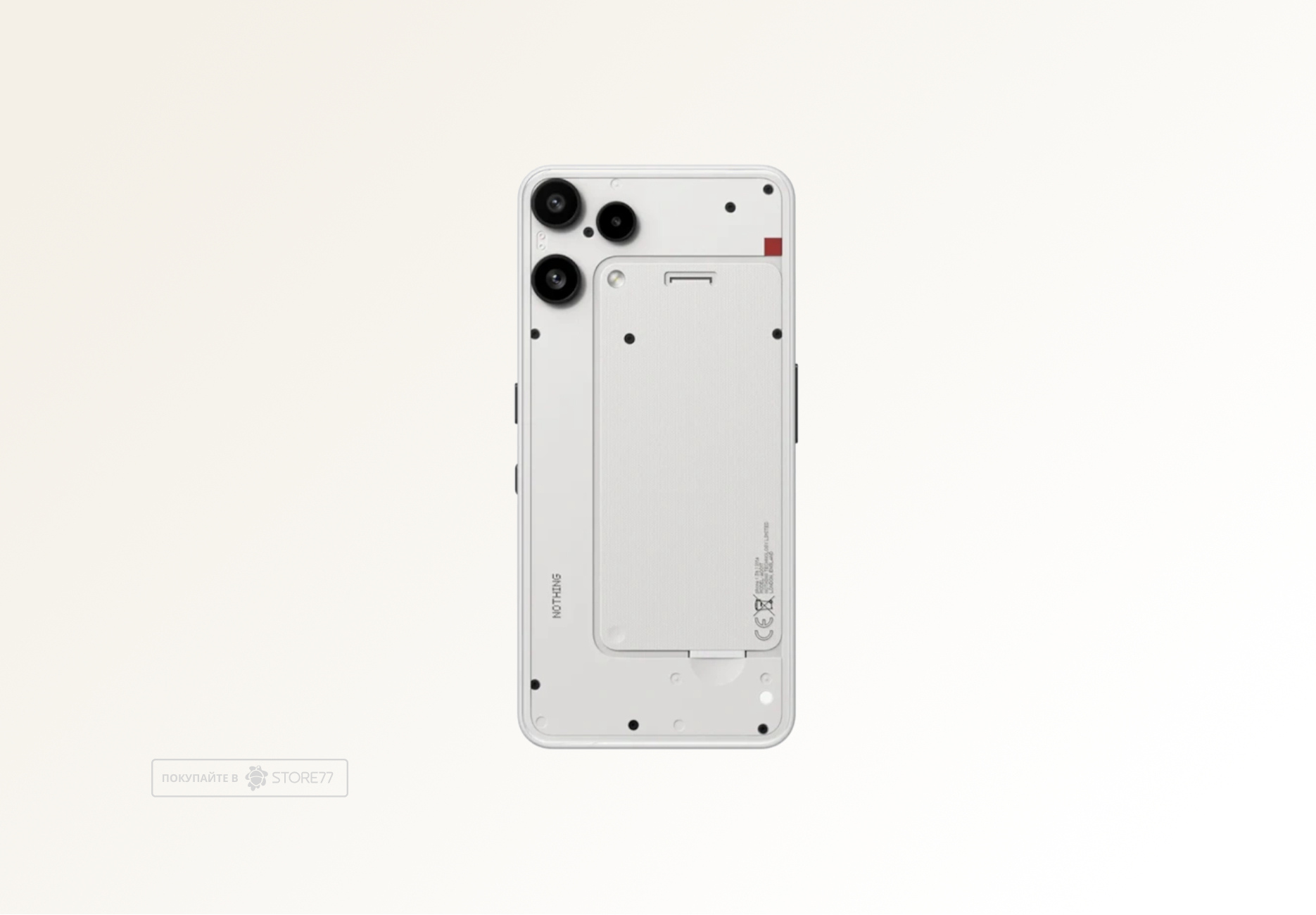 Телефон Nothing Phone (3a) Lite 8/128ГБ (Белый)