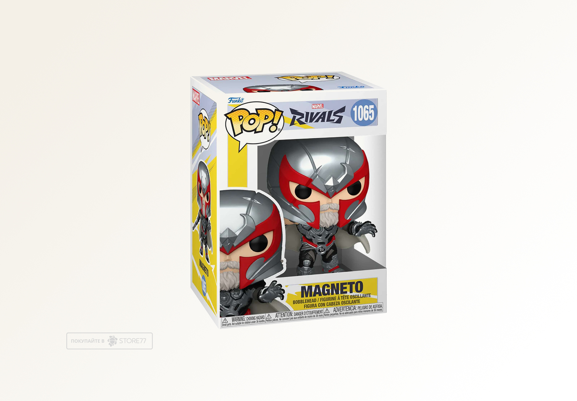Фигурка Funko POP! Bobble Marvel Games Rivals Magneto (1065)