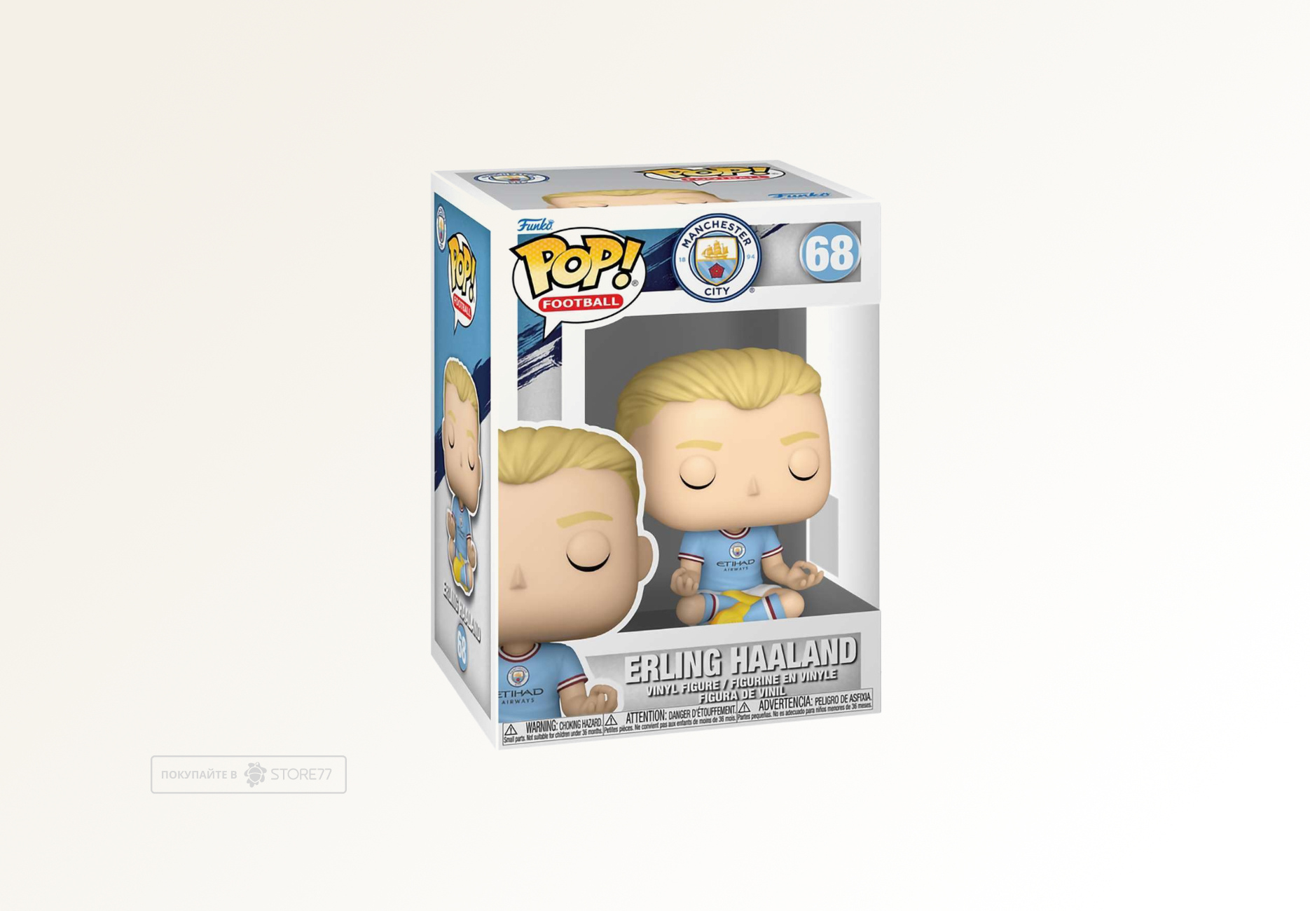Фигурка Funko POP! Football Manchester City Erling Haaland (68)